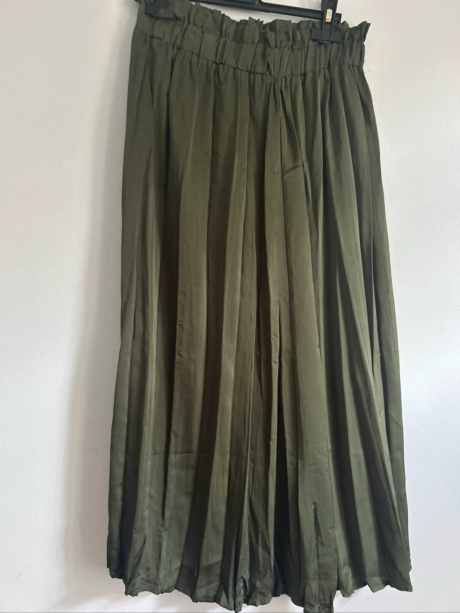 Jupe longue plissée kaki Betty Barclay (36/38)
